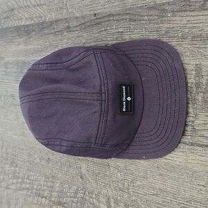 Black Diamond Five Panel Hat, Navy